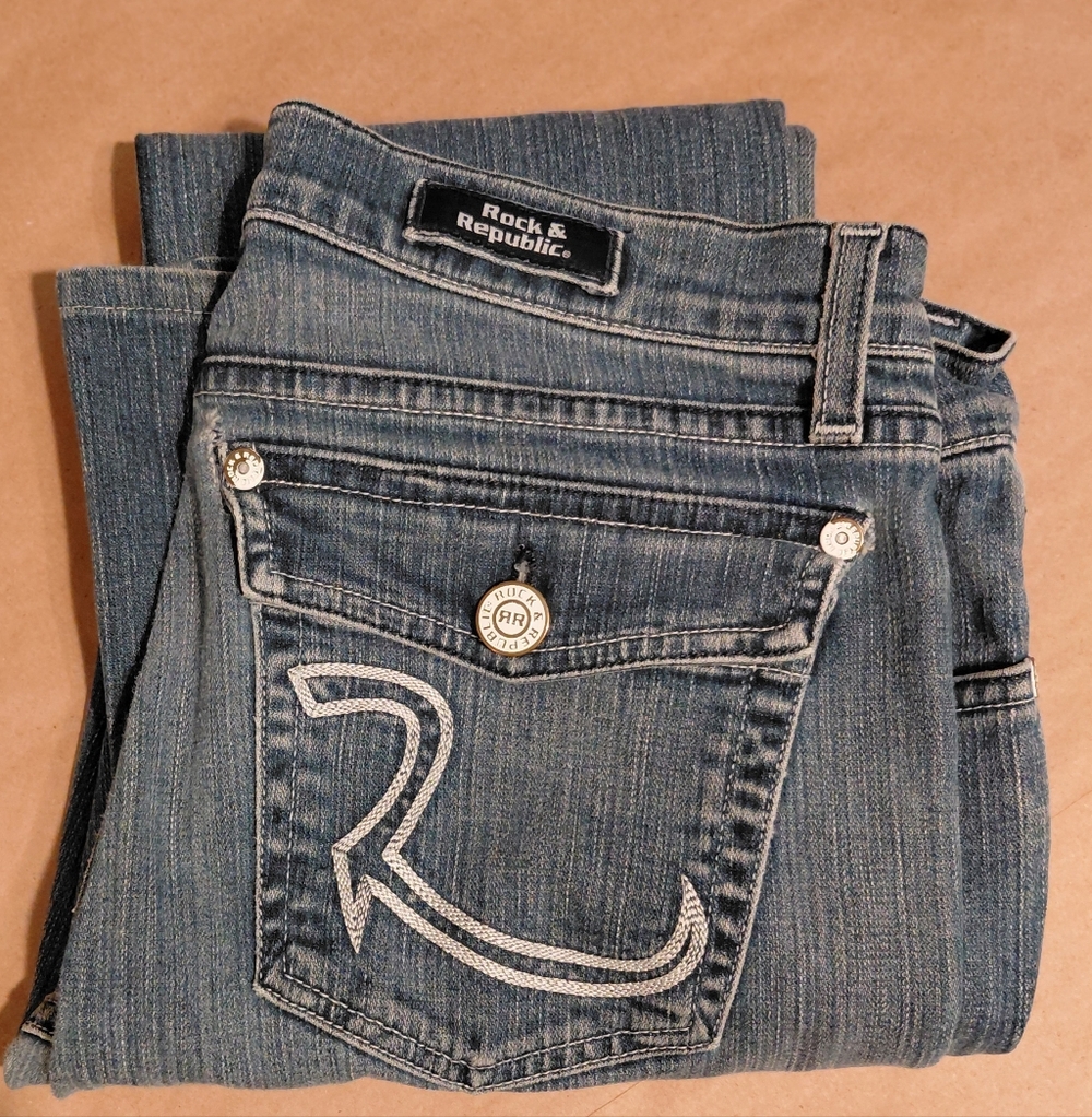 Rock & Republic Womens 30 Boot Cut